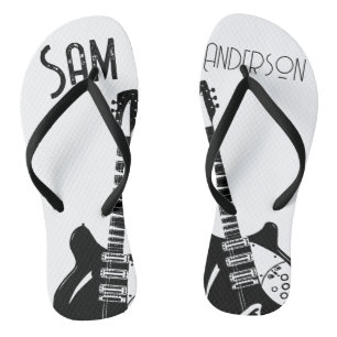 Personalised Vintage Gifts for guitarist, musician Thongs