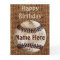 Personalised Vintage Happy Birthday Baseball Cards