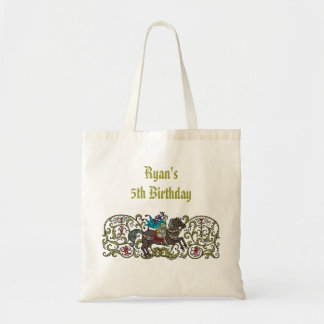 Personalised Vintage Knight Tote Bag