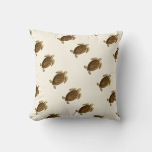 Personalised Vintage Nautical Watercolor Cushion