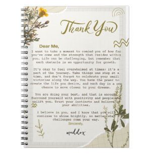 Personalised Vintage Notebook - Dear Me