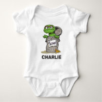 Personalised Vintage Oscar the Grouch Scram