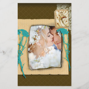 Personalised Vintage Photo Collage Stationery