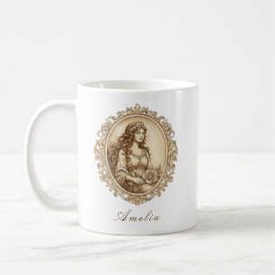 Personalised Vintage Portrait Keepsake Mug