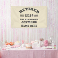 Personalised vintage retirement