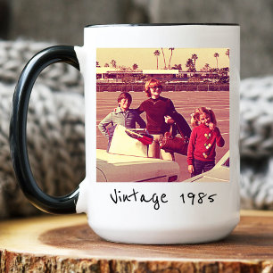 Personalised Vintage Style Mum Dad Grandma Grandpa Coffee Mug