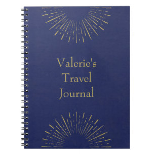 Personalised Vintage Style Travel Journal