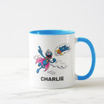 Personalised Vintage Super Grover Mug<br><div class="desc">Check out Super Grover in this vintage graphic!         ©  2022 Sesame Workshop. www.sesamestreet.org</div>