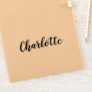 Personalised Vinyl Decal Custom Name Sticker