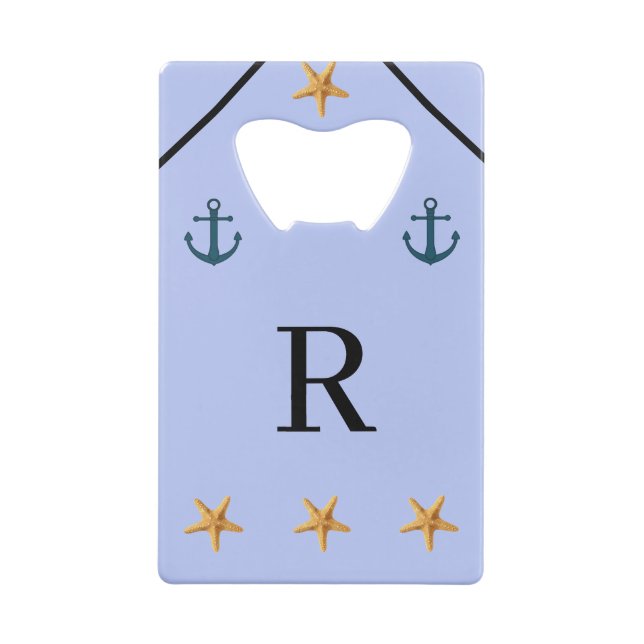 Personalised Violet Coastal Anchor Starfish (Back)