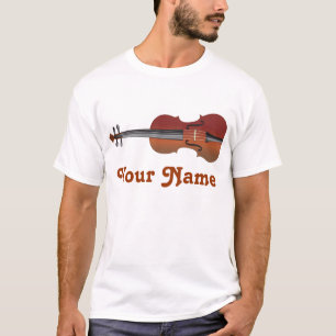 Personalised Violin Tee Gift