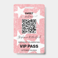 Personalised VIP PASS party