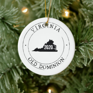 Personalised Virginia Ornament