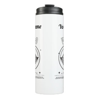 Personalised Virgo Thermal Tumbler