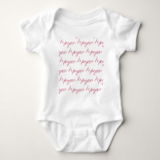 Personalised Viva Magenta   Baby Bodysuit