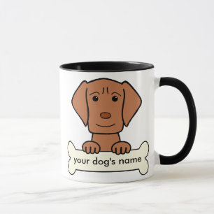 Personalised Vizsla Mug