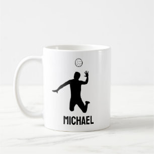 Personalised Volleyball,Gift For Volleyball Player Coffee Mug