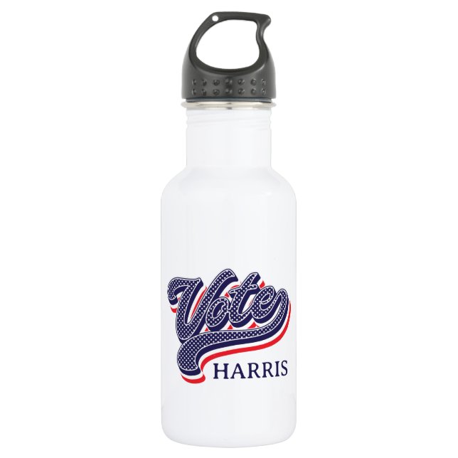 Personalised Vote Election Stars and Stripes  532 Ml Water Bottle (Front)