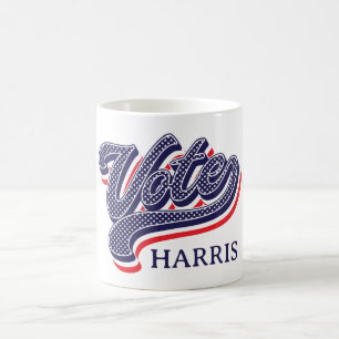 Personalised Vote Election Stars and Stripes  Coffee Mug