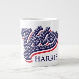 Personalised Vote Election Stars and Stripes  Large Coffee Mug