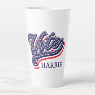 Personalised Vote Election Stars and Stripes Latte Mug