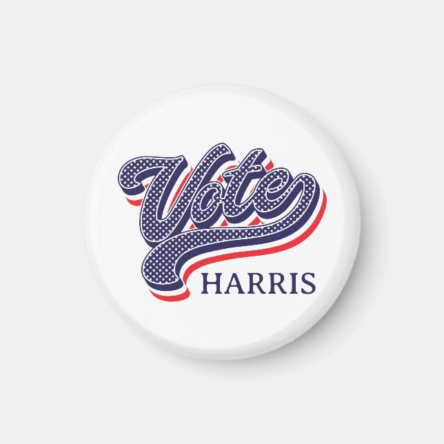 Personalised Vote Election Stars and Stripes  Magnet (Front)