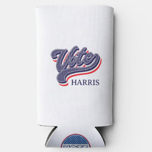 Personalised Vote Election Stars and Stripes  Seltzer Can Cooler