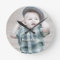 Personalised Wall Clock Baby Photo