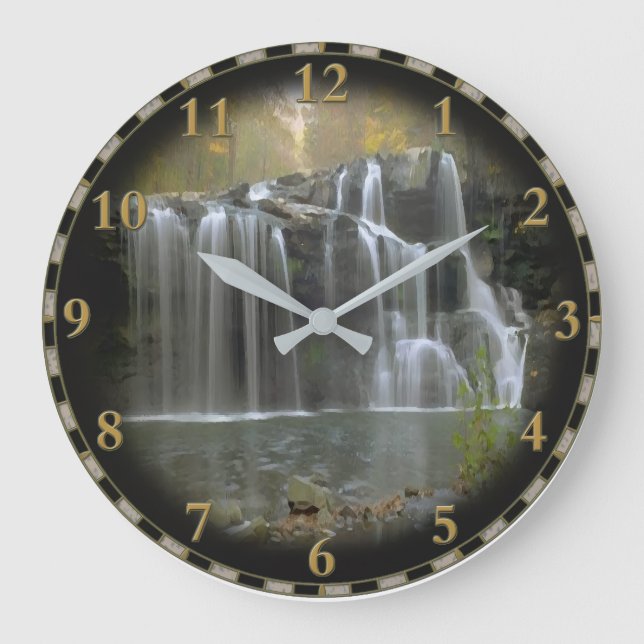 Personalised Wall Clock | Modern Home Decor Clock (Front)