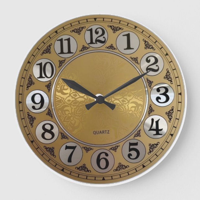 Personalised Wall Clock | Modern Home Decor Clock (Front)