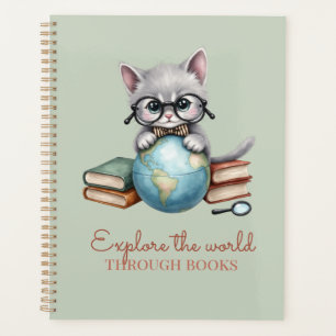 Personalised "Wander Cat" Academic Planner