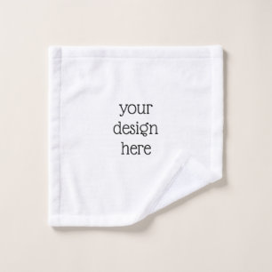 Personalised wash cloth