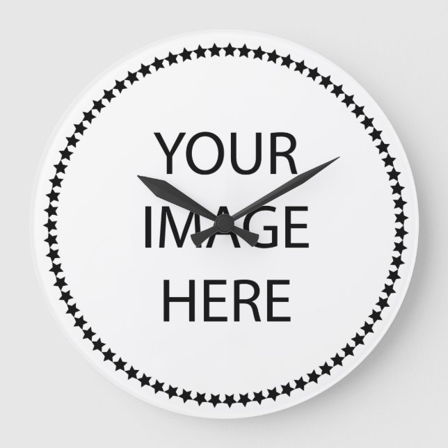 personalised watch large clock (Front)
