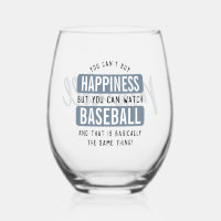 Personalised Watching Baseball is Happiness Funny