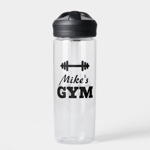 Personalised water bottle gift for gym and fitness