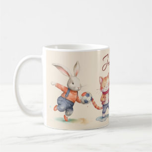 Personalised Watercolor Animal Friends Mug – Custo