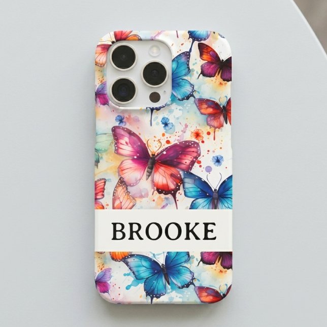 Personalised Watercolor Butterfly Splatter  (Creator Uploaded)