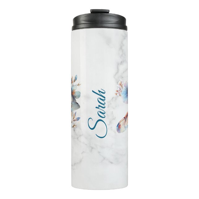 Personalised Watercolor Dragonfly Mug (Front)