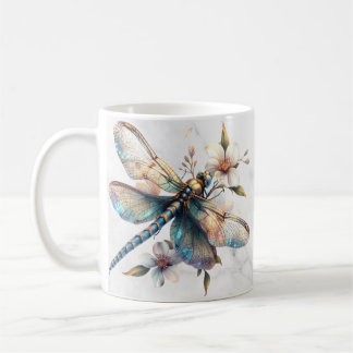  Personalised Watercolor Dragonfly Mug 