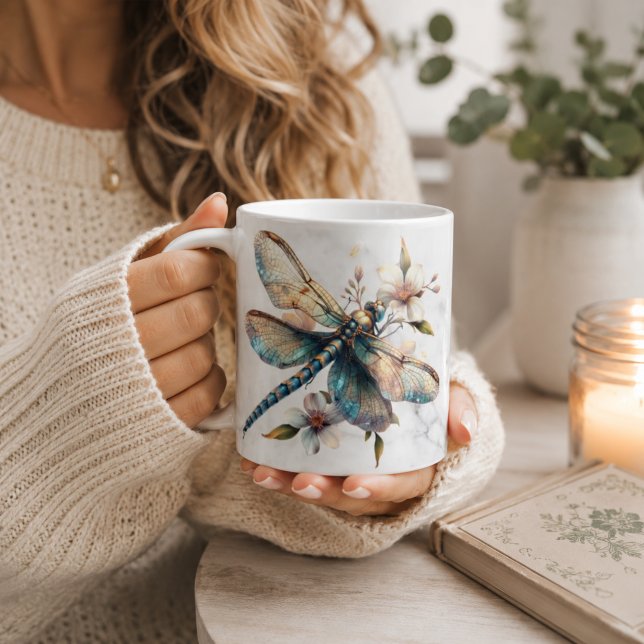  Personalised Watercolor Dragonfly Mug  (Creator Uploaded)