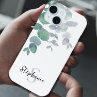 Personalised Watercolor Eucalyptus