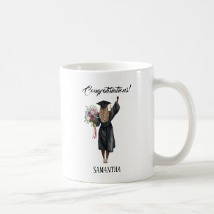 Personalised Watercolor Graduation (7) Coffee Mug