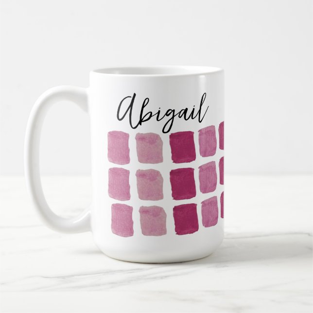 Personalised Watercolor Mug (Left)