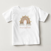 Personalised Watercolor Rainbow Baby