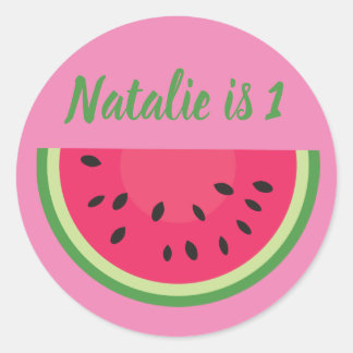 Personalised Watermelon Stickers