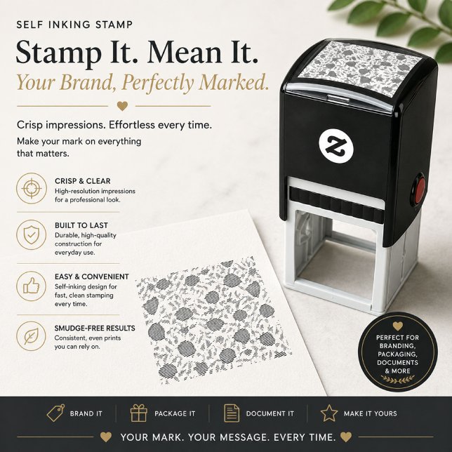 Personalised Wax Seal Self-Inking Stamp (Creator Uploaded)
