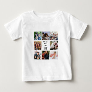 Personalised "We Are Family" Photo Template Baby T-Shirt