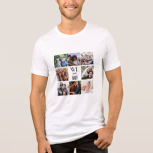 Personalised "We Are Family" Photo Template Tri-Blend Shirt