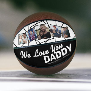 Personalised “We Love You Daddy” Basketball Gift