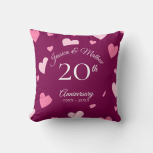 Personalised Wedding Anniversary Gift Cushion